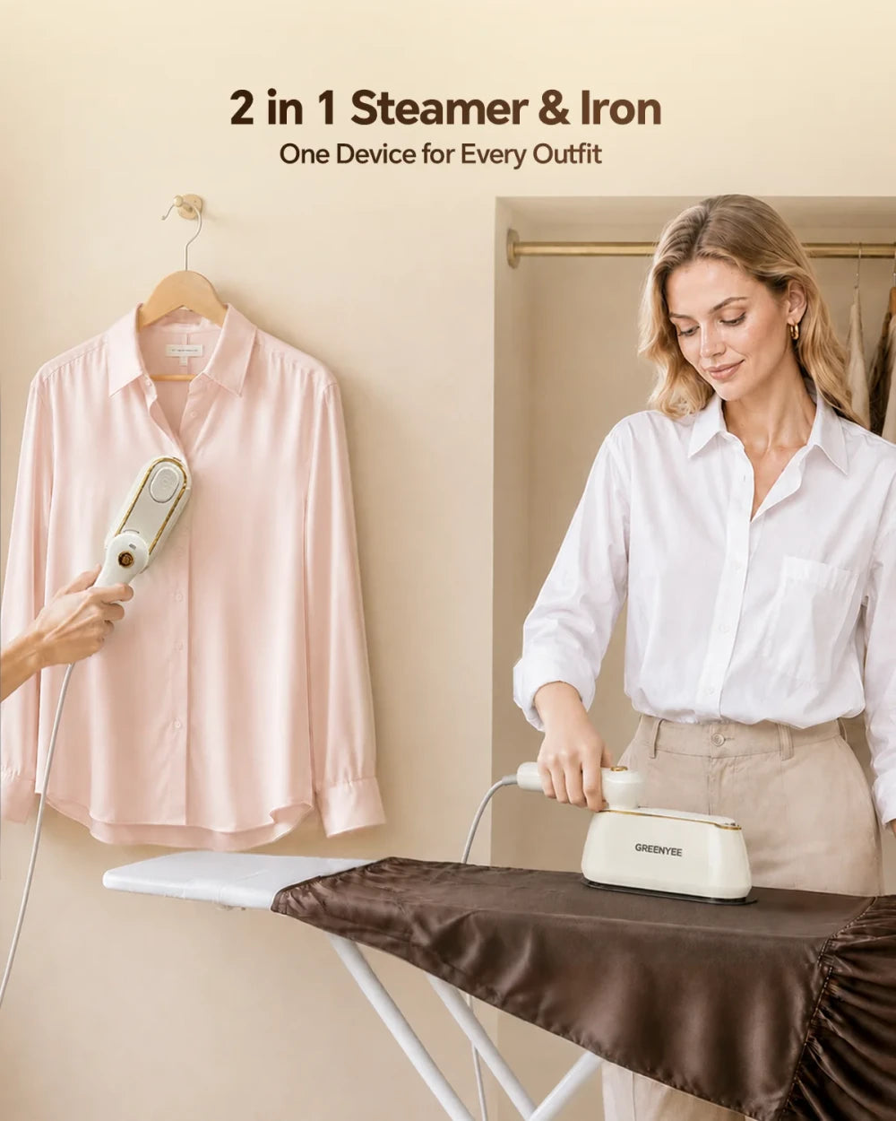 Portable Handheld Clothes Steamer