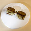 Square Rimless Fashion Sunglasses